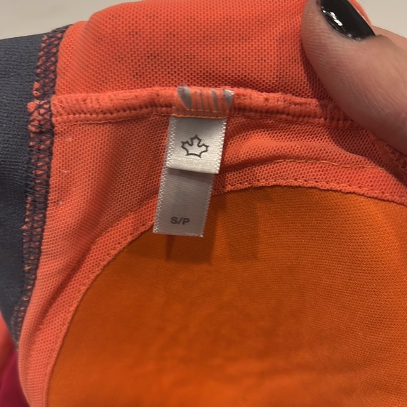 Bright sports bra with built in pads - Picture 3 of 3